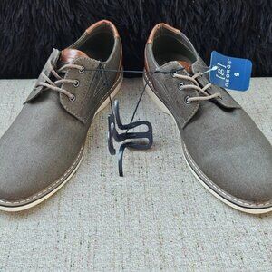 George Men Shoes Lace Up Fabric Upper Light Weight Memory Foam Size 9 New